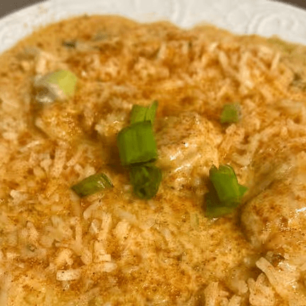 (4) Jumbo Shrimp and Grits.