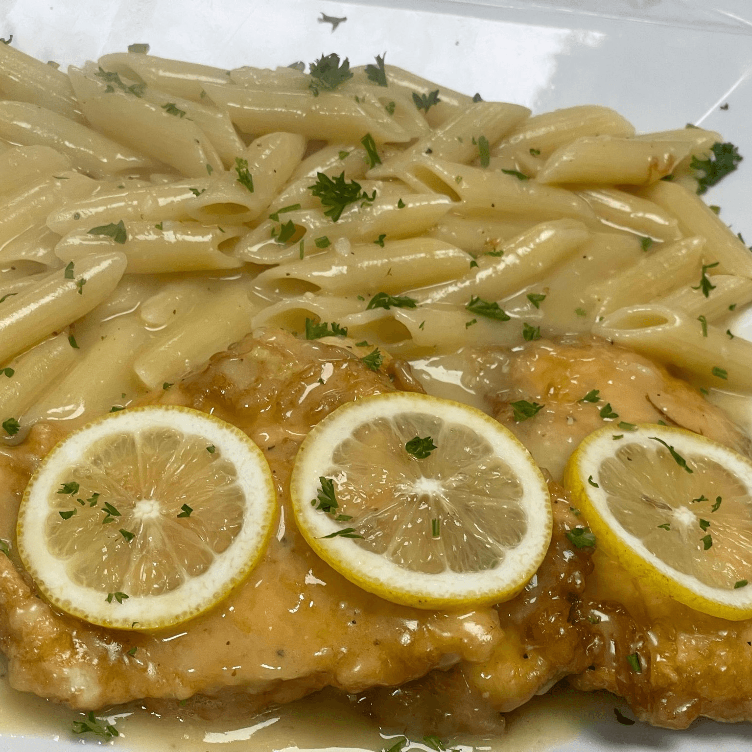 Chicken Francese Dish.