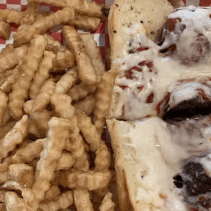 Mama's Meatball Sub Sandwich.