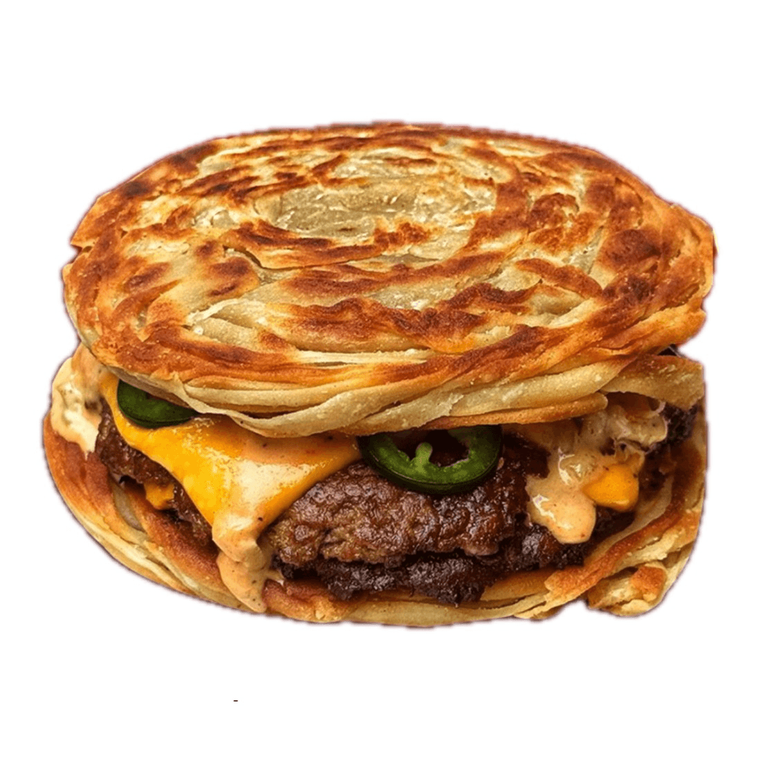 Paratha Smash Burger.
