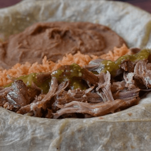 Carnitas Burrito.