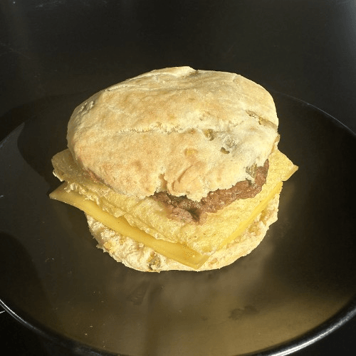 Jalapeno and Cheese Biscuit Sandwiches