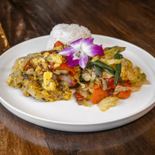 Ackee & Saltfish Dinner.