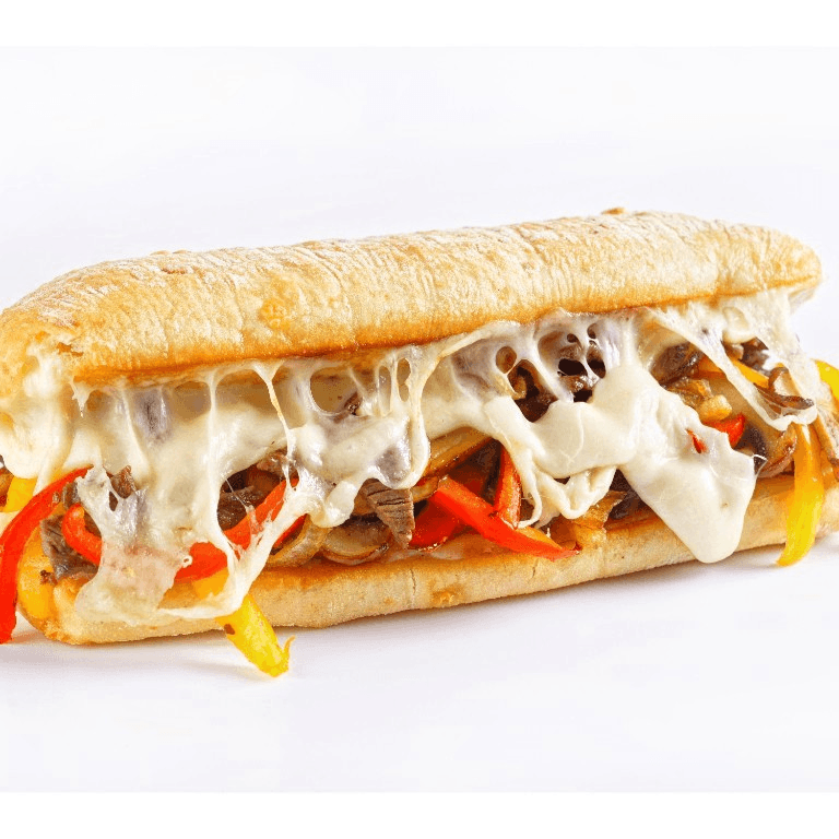 Chicken Cheesesteak Hoagie.