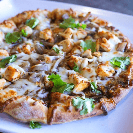 BBQ Chicken Pizza.
