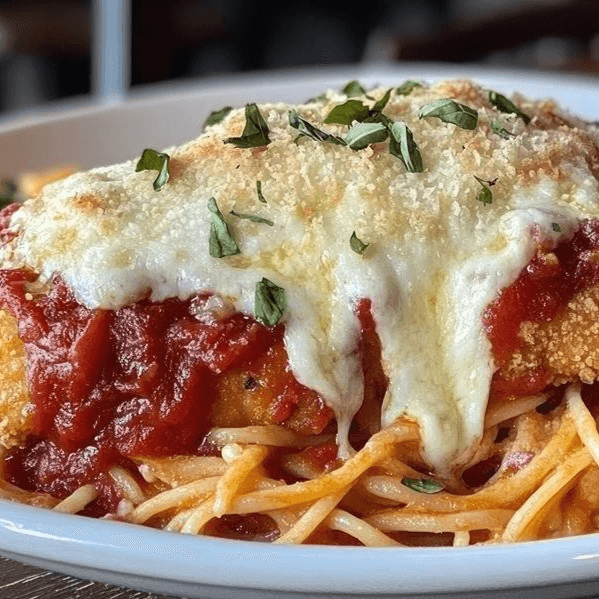 Eggplant Parmigiana - Dinner.