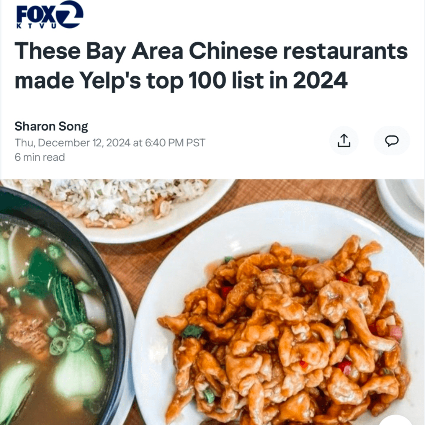 606 Among America’s Top 100 Chinese Restaurants
