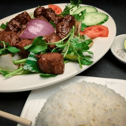 Bò Lúc Lắc - Cow on the Open Field.