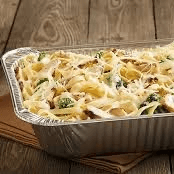 Half Pan Chicken Fettuccine Alfredo (Feeds 4-6).