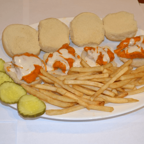 Buffalo Chicken Sliders