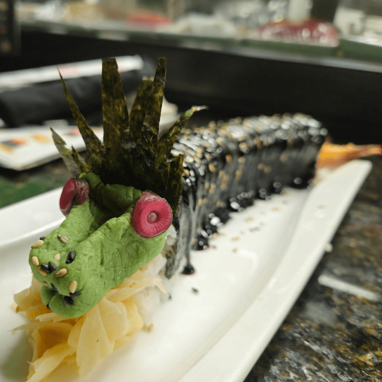 * Black Dragon Roll.