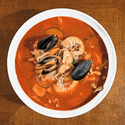 Jjam Bong Soup(only soup).