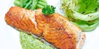 Grilled Salmon.