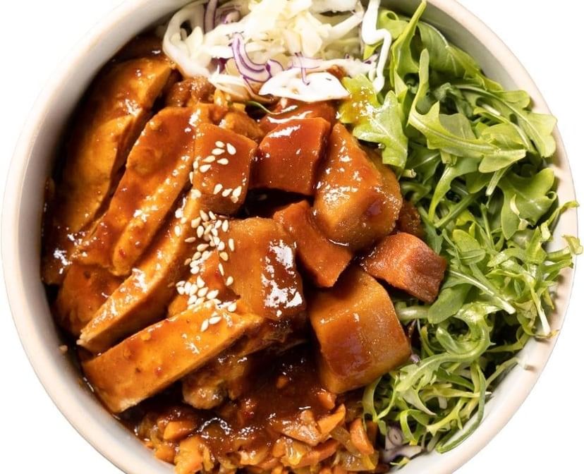 Spicy Chicken K-Bop.