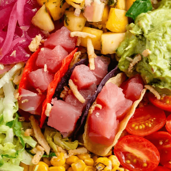 Byo poke bowl medium.