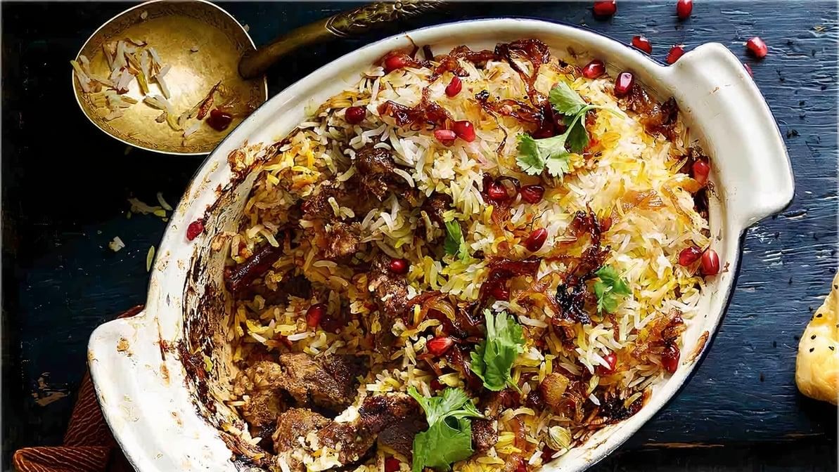 Lamb Biryani.