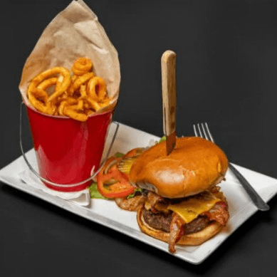 Stadium Double Burger.