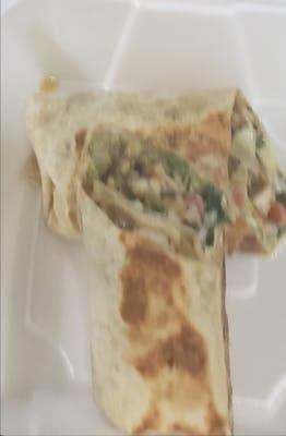 22. Greek Chicken Wrap.