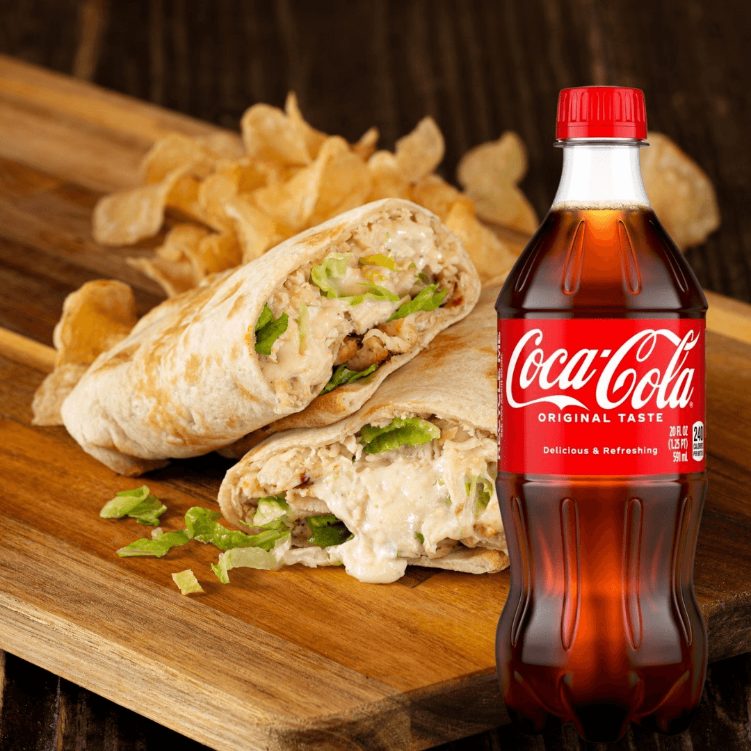 Chicken Caesar Panino Combo.