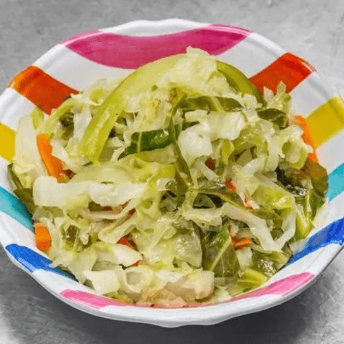 Steamed Cabbage.