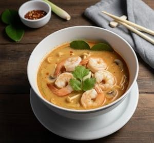 Tom Yum Shrimp Soup.