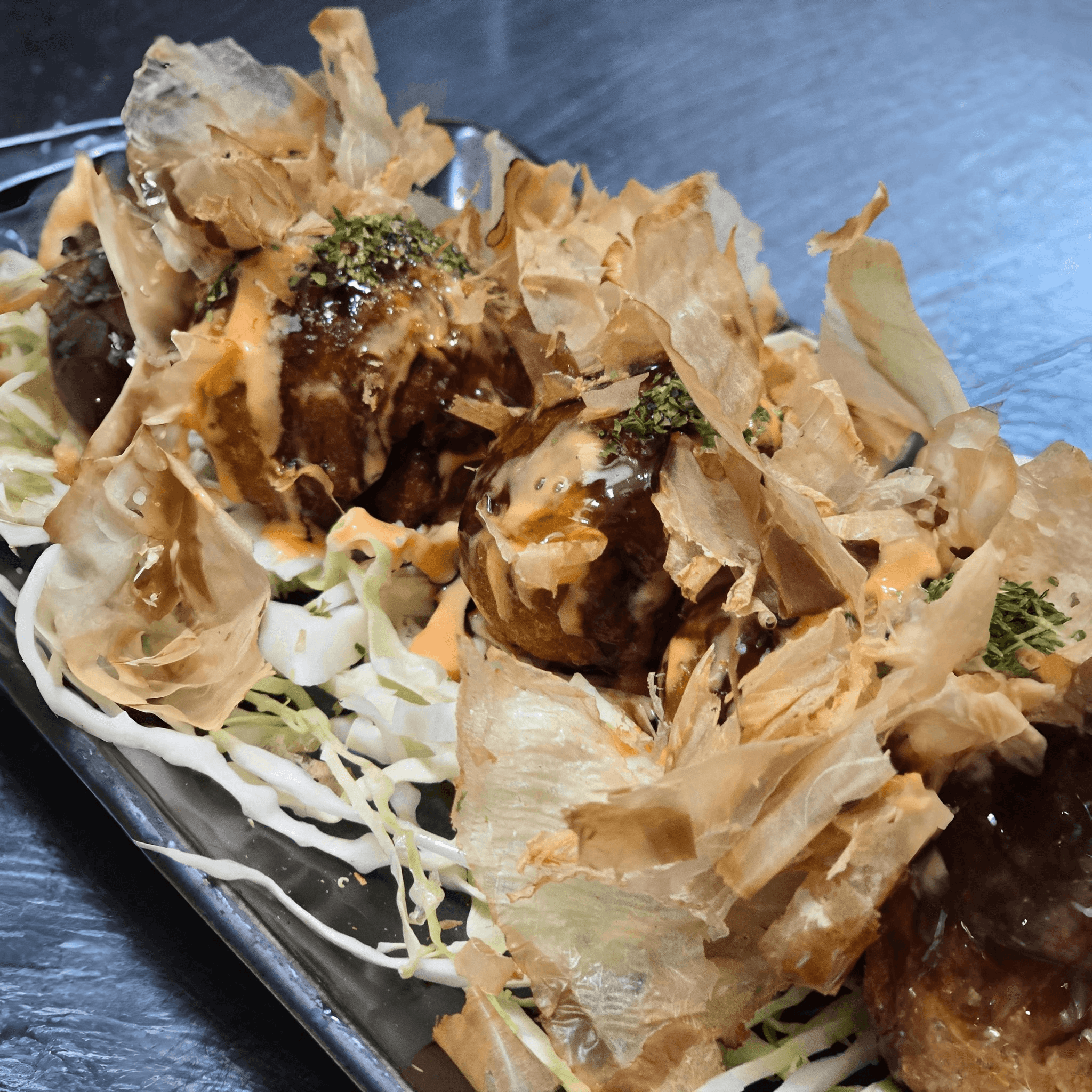 Takoyaki.