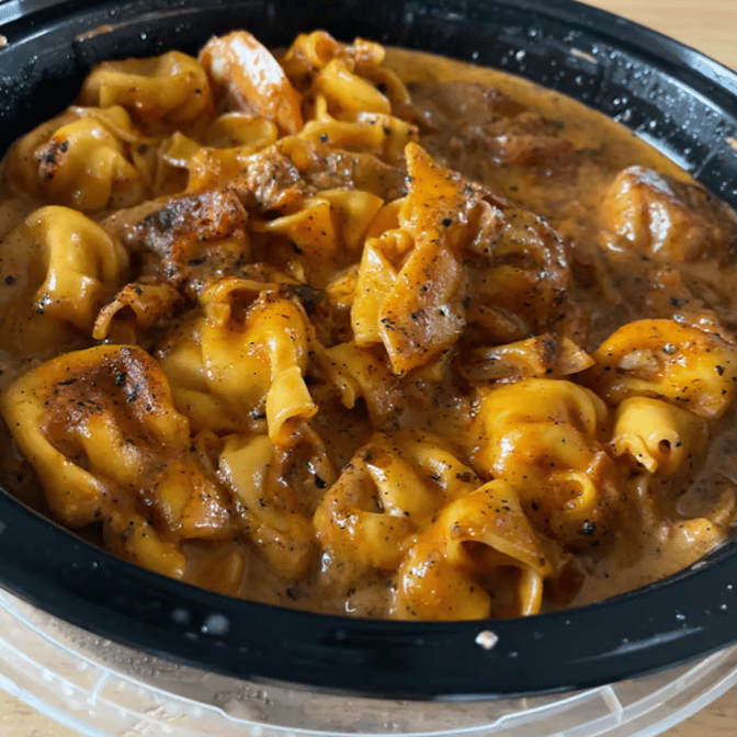 Cajun seafood sachette.