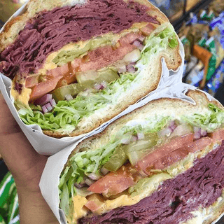 Brooklyn Pastrami Sandwich - Hot.