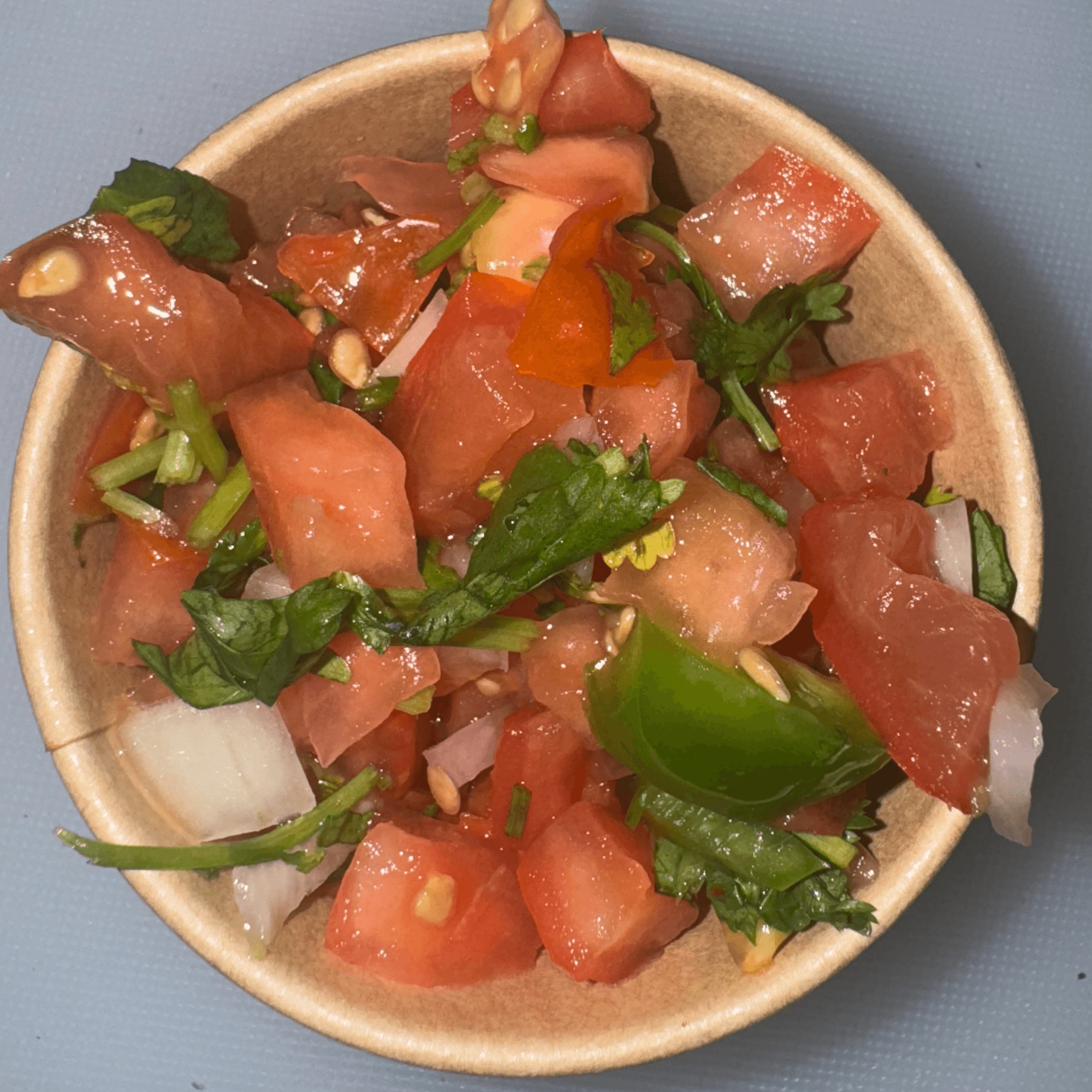 Side of 4oz pico de gallo.