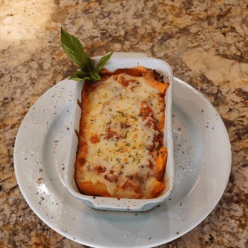 Baked Ziti Pasta.