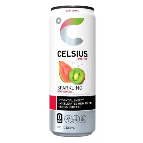 Celsius Sparkling Kiwi Guava.