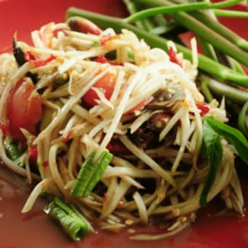 Papaya Salad (Lao Style).