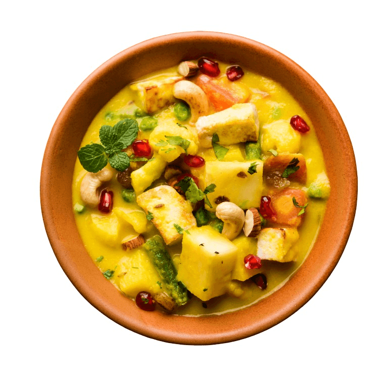 Mixed Vegetable Korma.