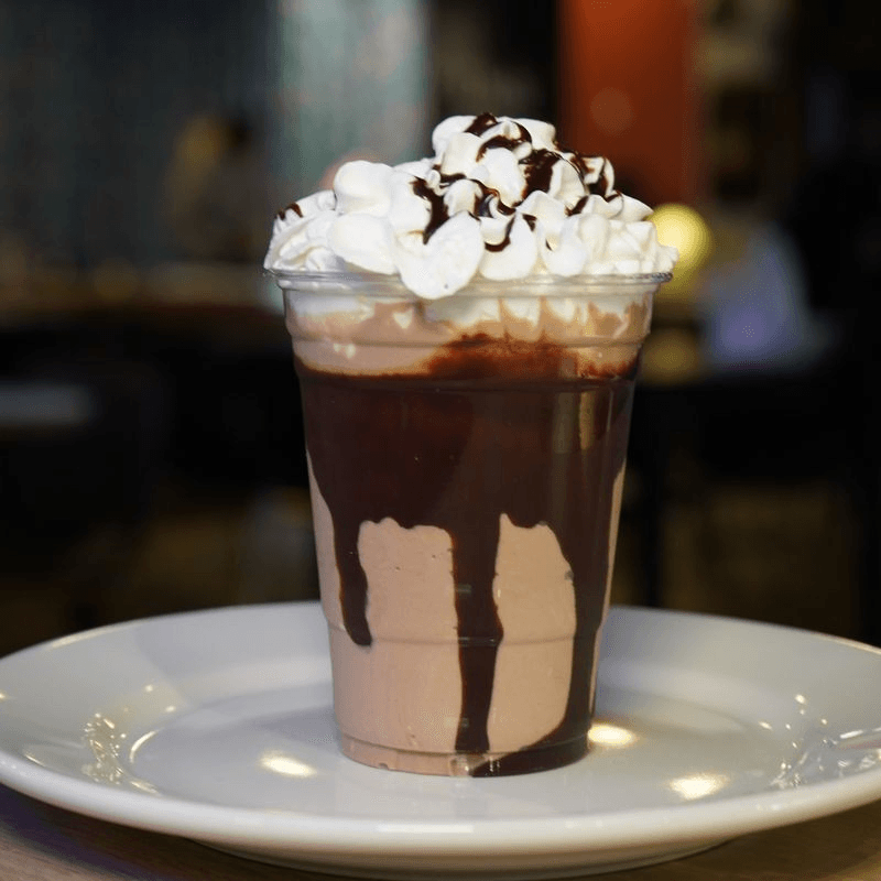 Choco Buzz Bomb Cookie Shake.