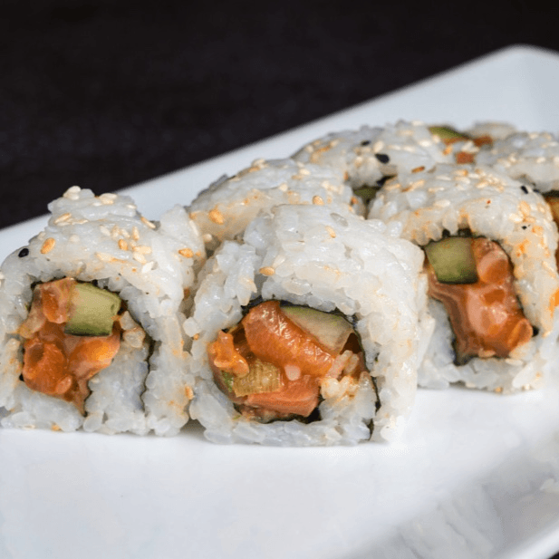 Spicy Salmon Roll.