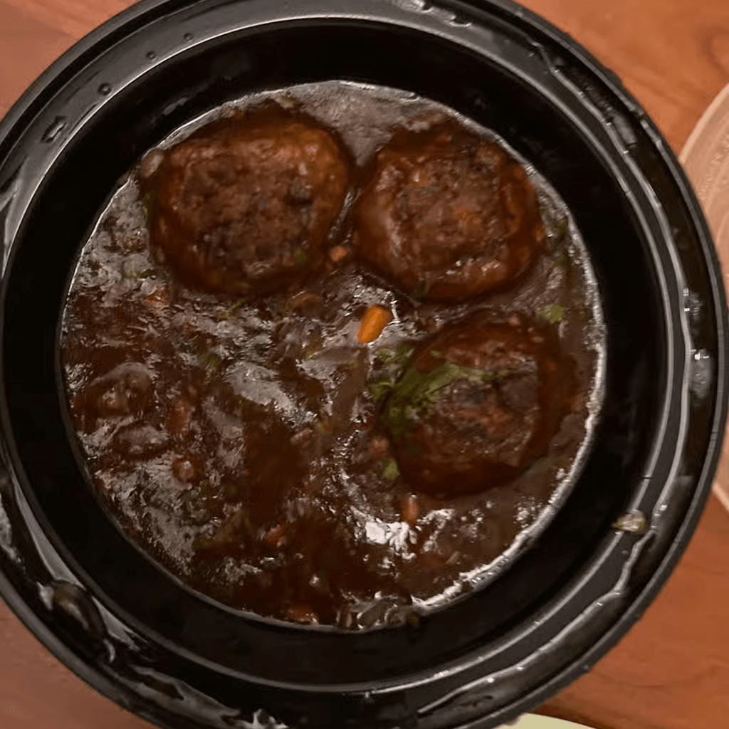 Vegetable Manchurian.