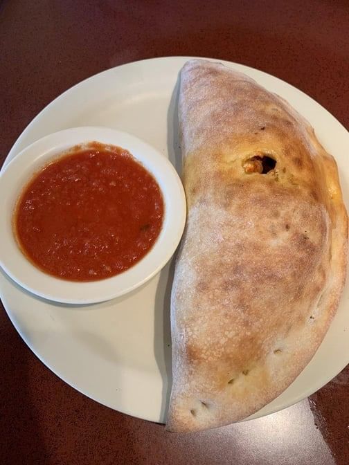 Calzone special.
