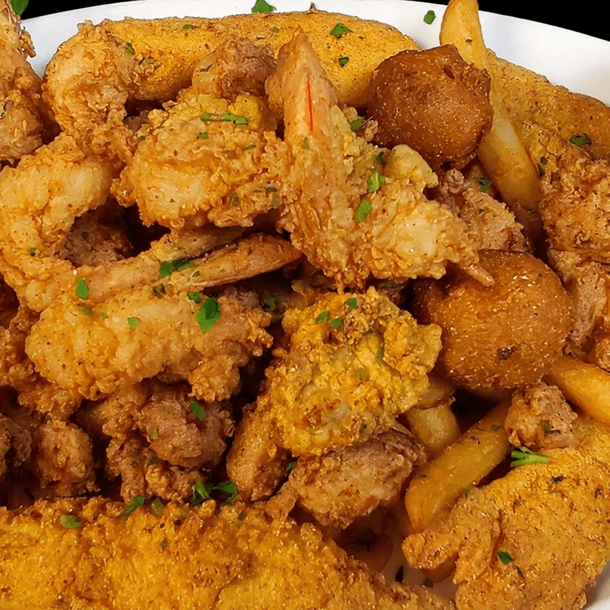 Swamp Trash Platter.