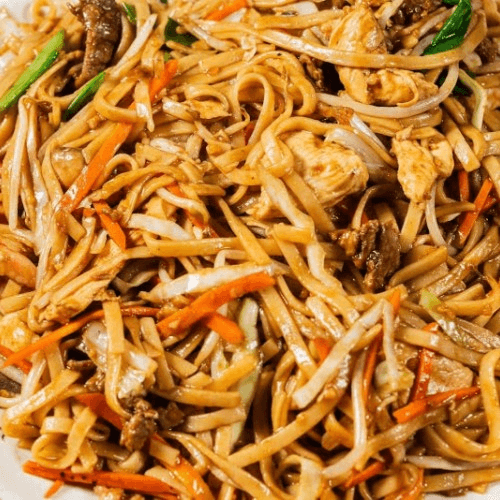 Lo Mein Noodles.