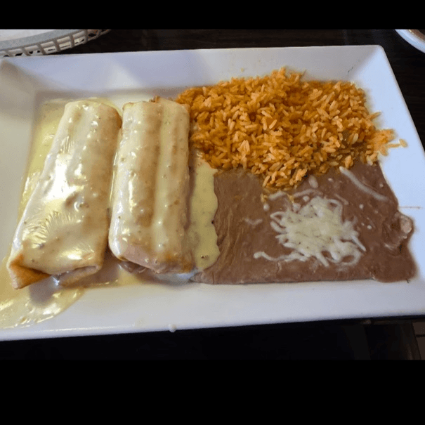 V#6 Veggie Chimichanga.