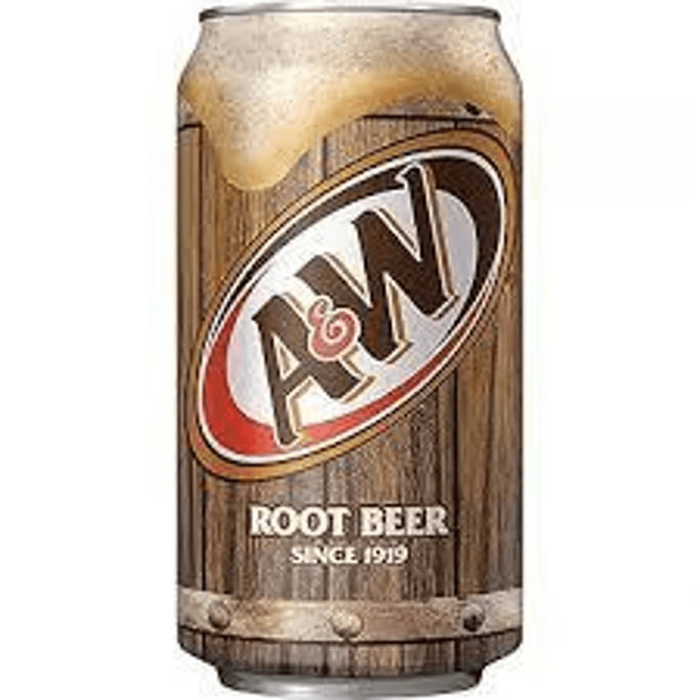 A&W Root Beer Can.