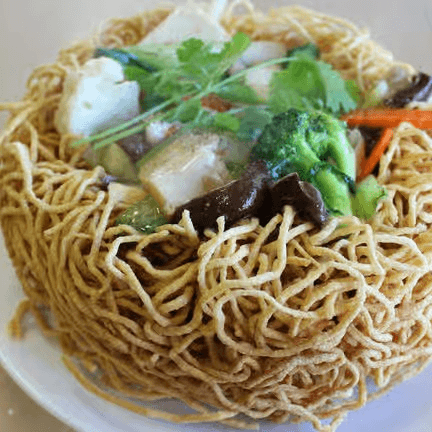 R9. Crispy Chow Mein.