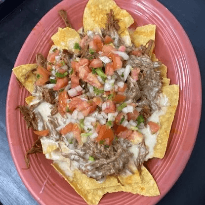 Nachos El Patrón.