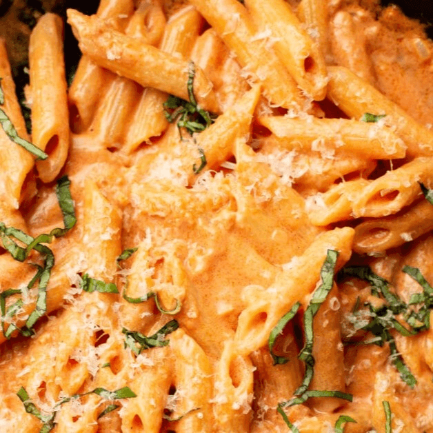 Penne alla Vodka Sauce Tray.