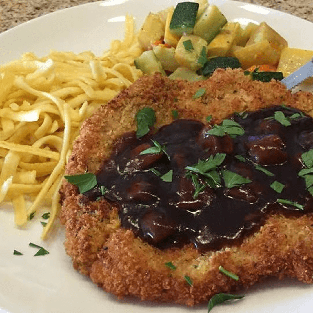 Schnitzel.