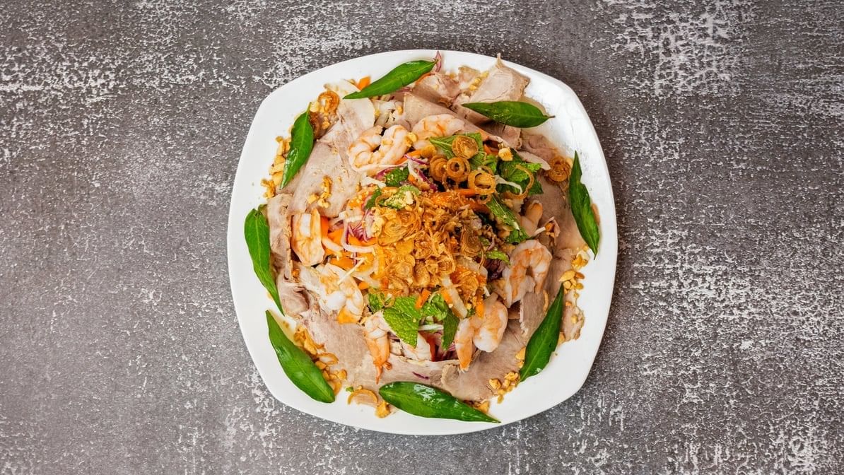 9. Goi Tom Thit / Pork and Shrimp Salad.