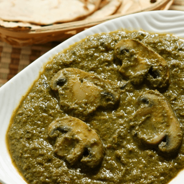 Saag Mushroom.
