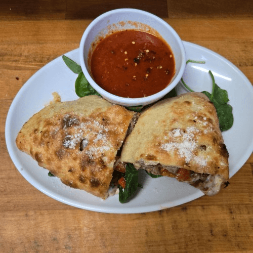 Italian Sausage Stromboli.