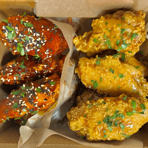 Half&Half Fried Chicken Wings