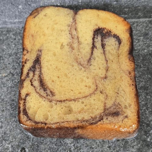 Slice of marble loaf